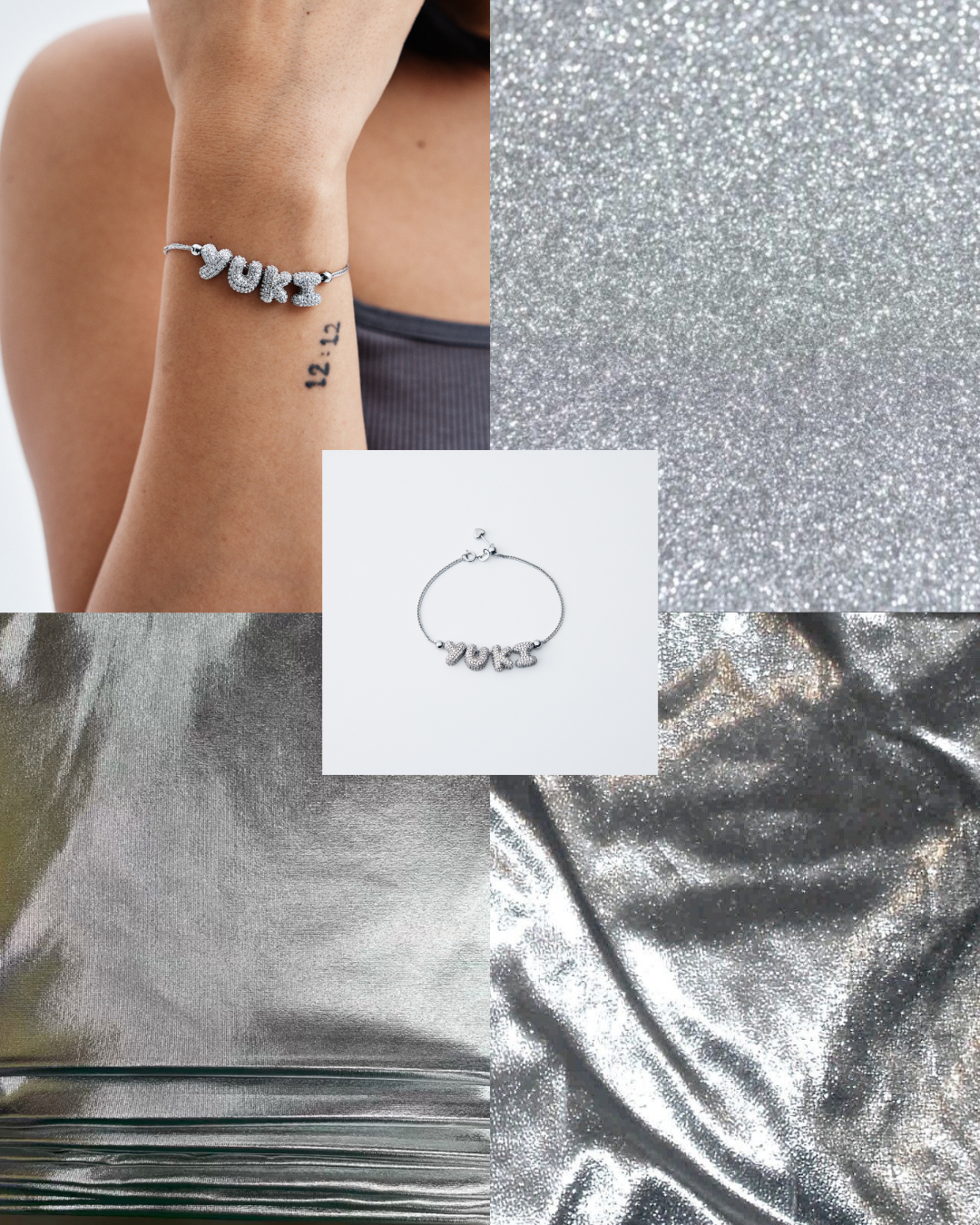 お得なペアセット Sparkle Charm Necklace