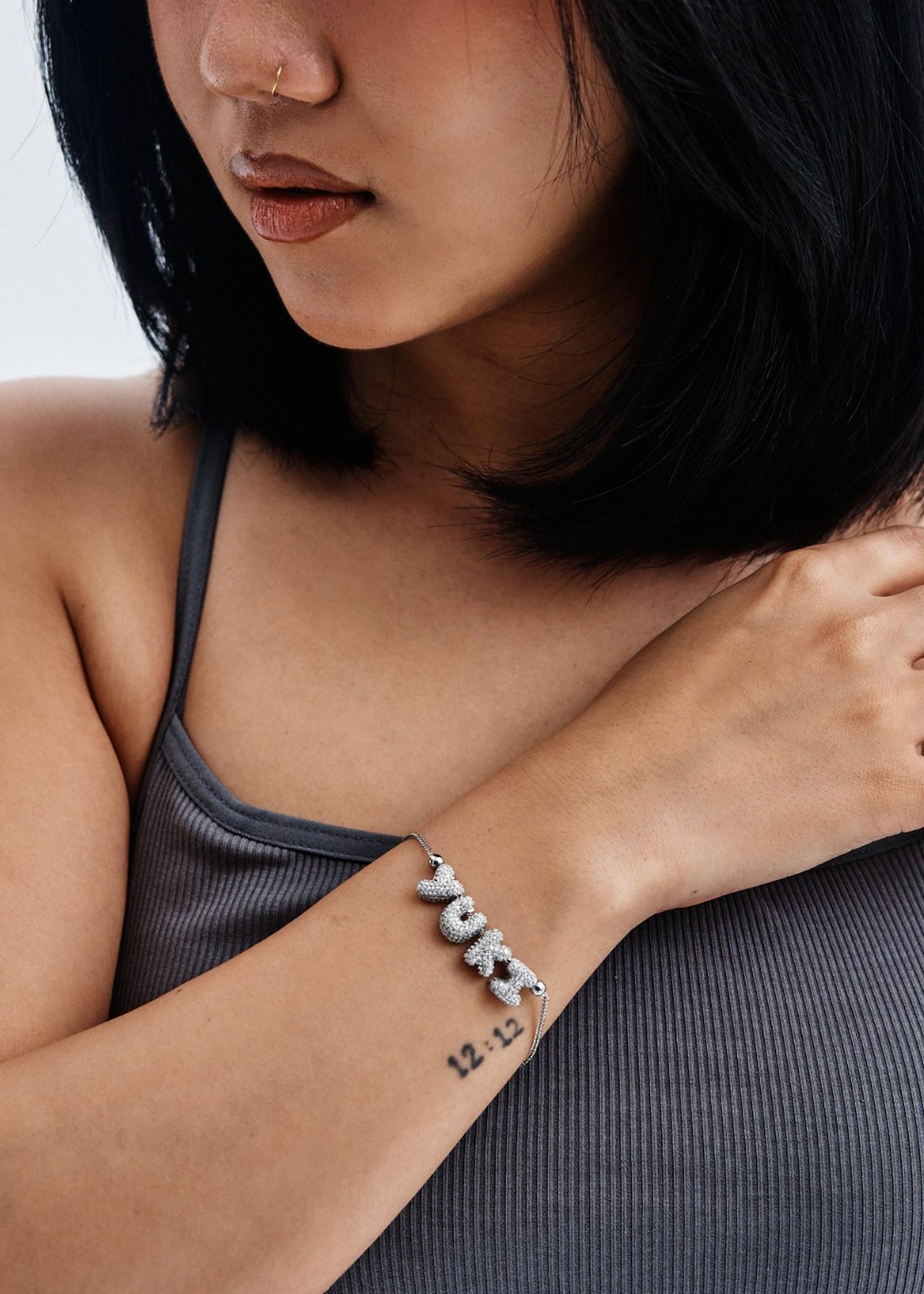 Bubble Hug Bracelet(Silver)