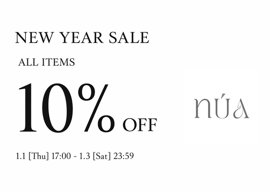新年のご挨拶 &NEW YEAR SALEのお知らせ 🎍