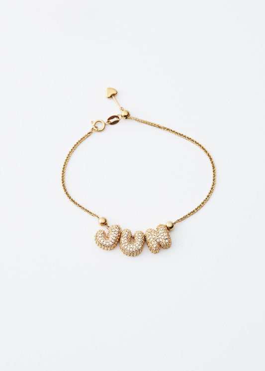 Bubble Hug Bracelet(Gold)
