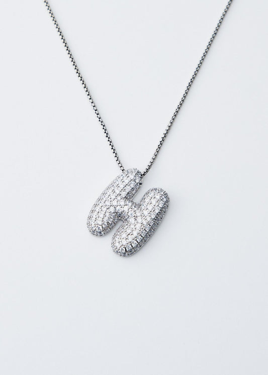 No.2　LETTER DROP(Silver)