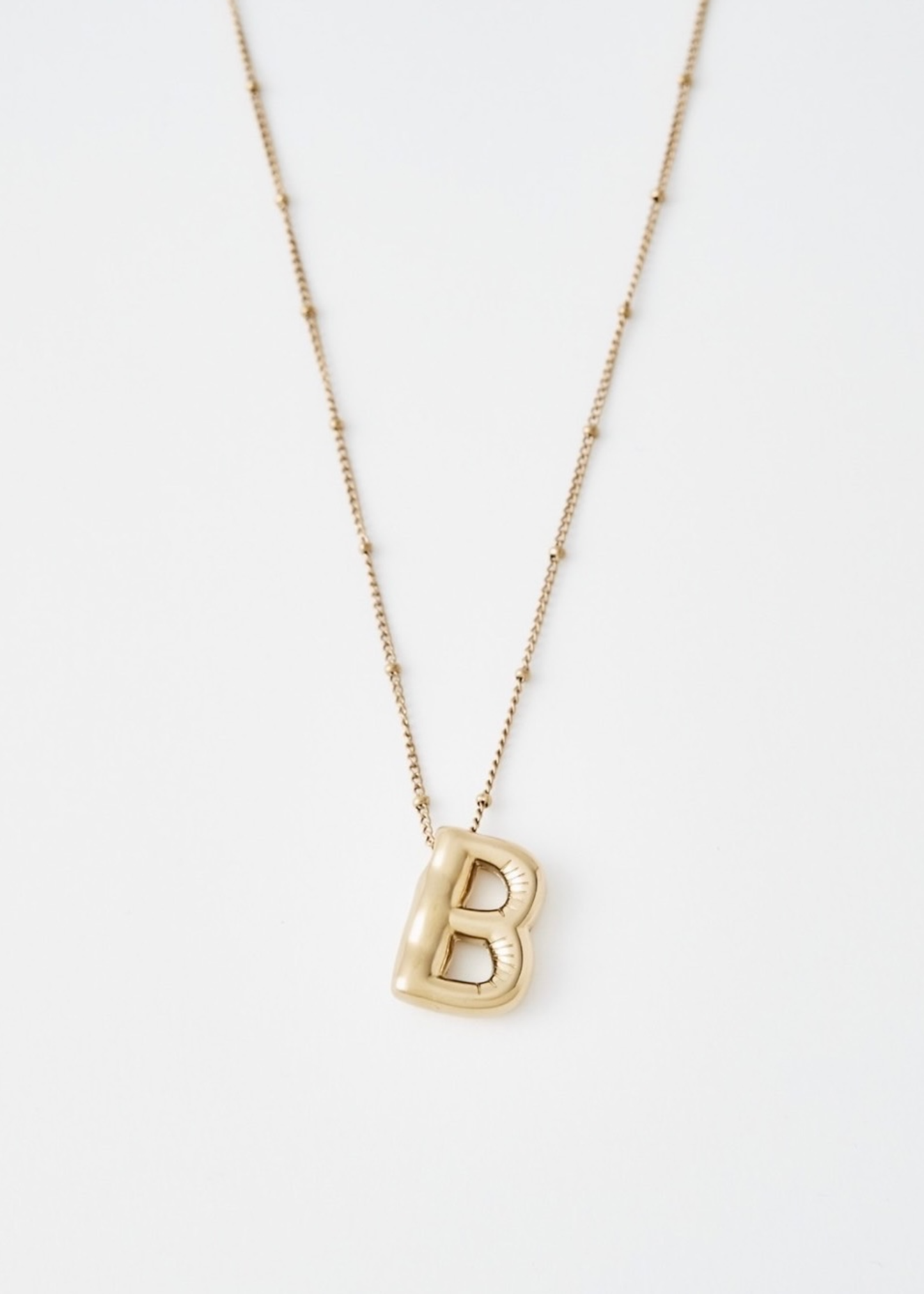 Bold Letter Necklace