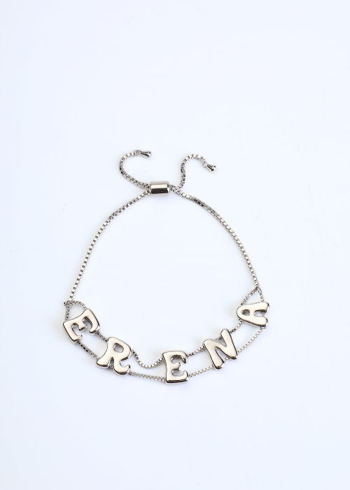 Letter Link Bracelet