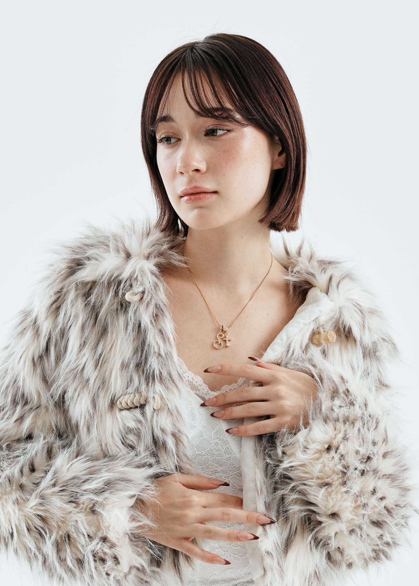 人気No,2　Sparkle Charm Necklace