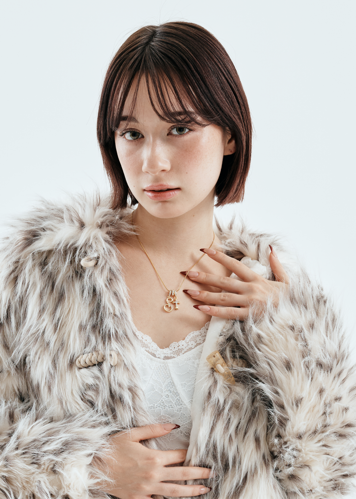 人気No,2　Sparkle Charm Necklace