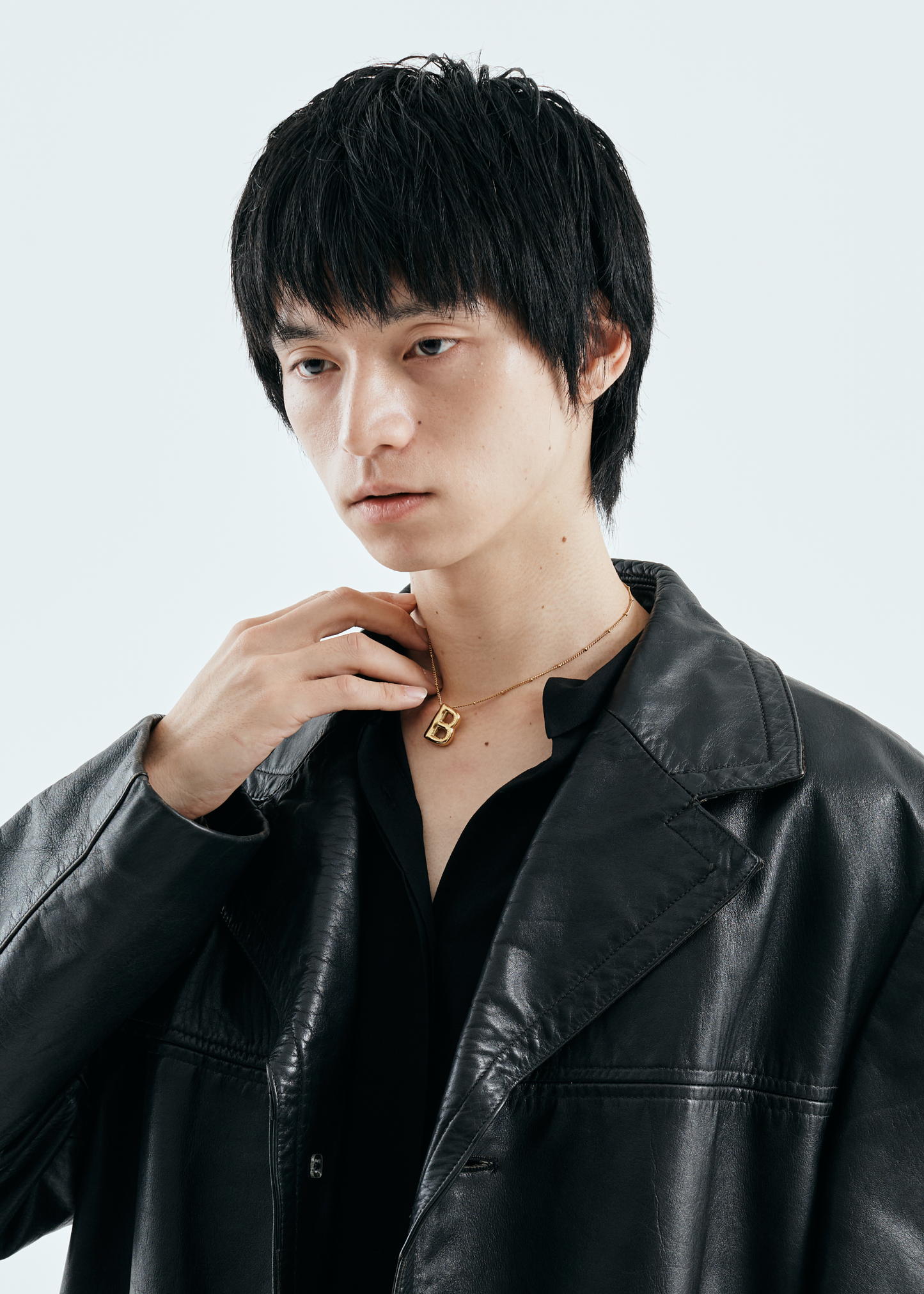 【プレゼントにおすすめ】お得なペアセット Bubble Letter Necklace