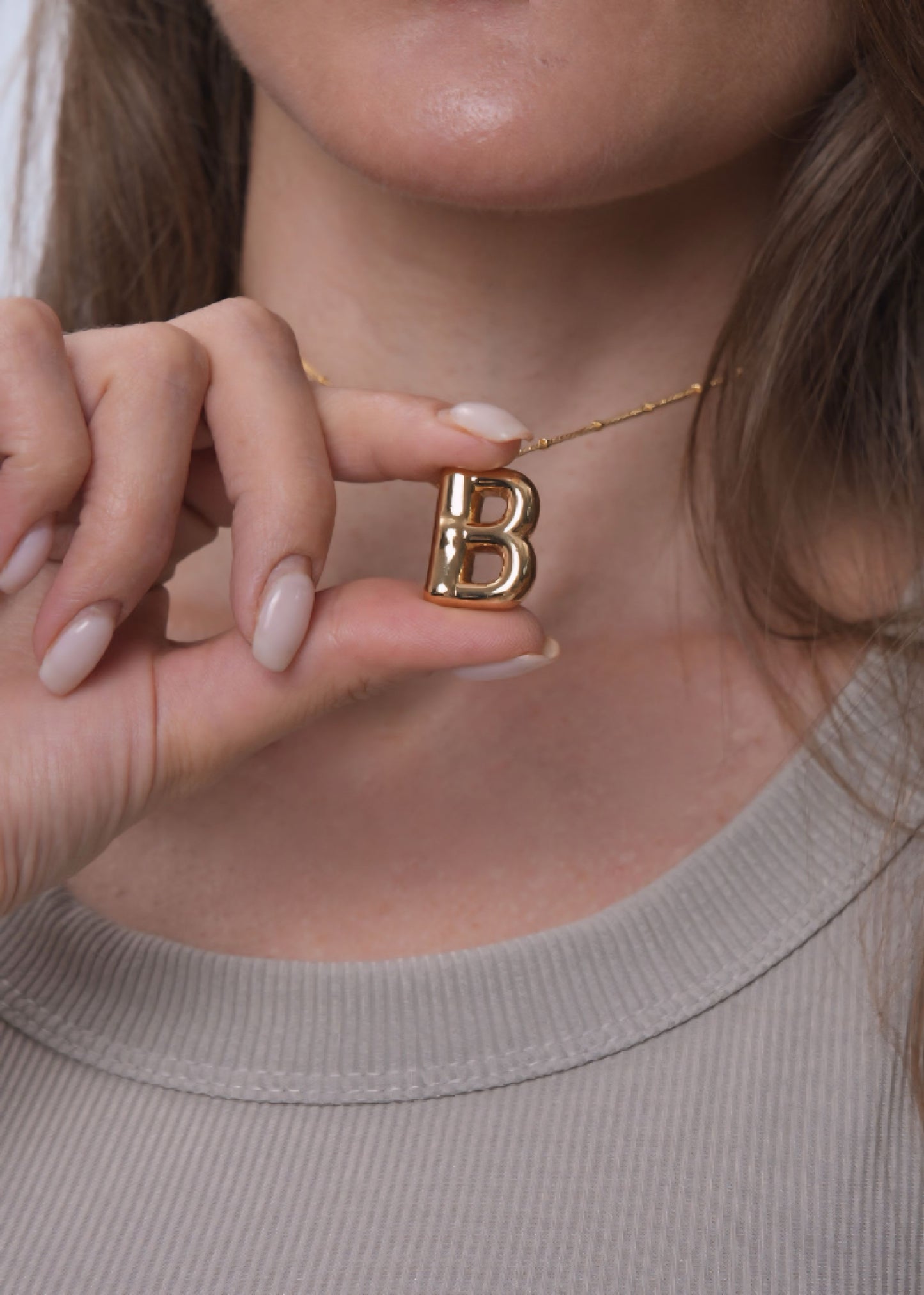 Bold Letter Necklace